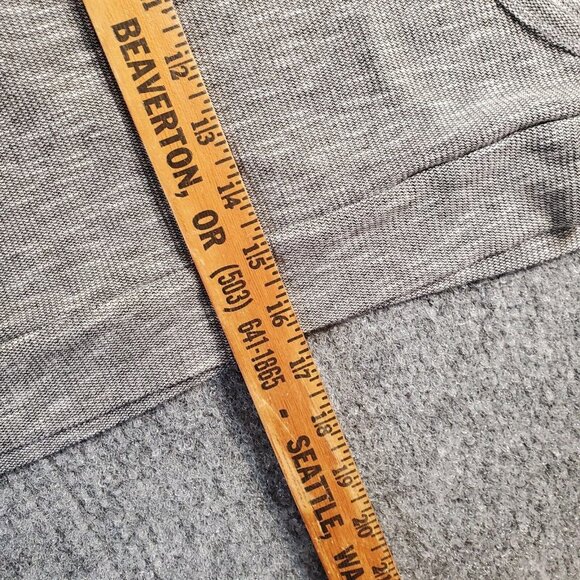 Cozumel Beach Hoodie Light Weight Sweatshirt  Women's Size Medium  Gray Pullover - Picture 9 of 10